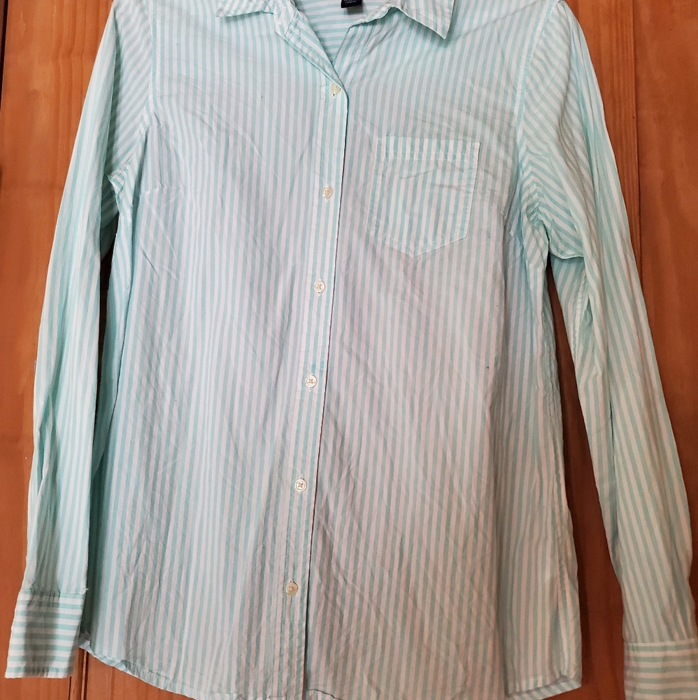 Women's  Upton down striped blouse